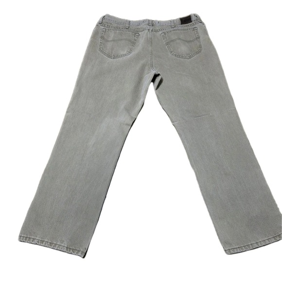 Lee Other - Vintage Lee 90s Regular Fit Jeans 42x30 Tan Khaki 100% Cotton Stained Y2K